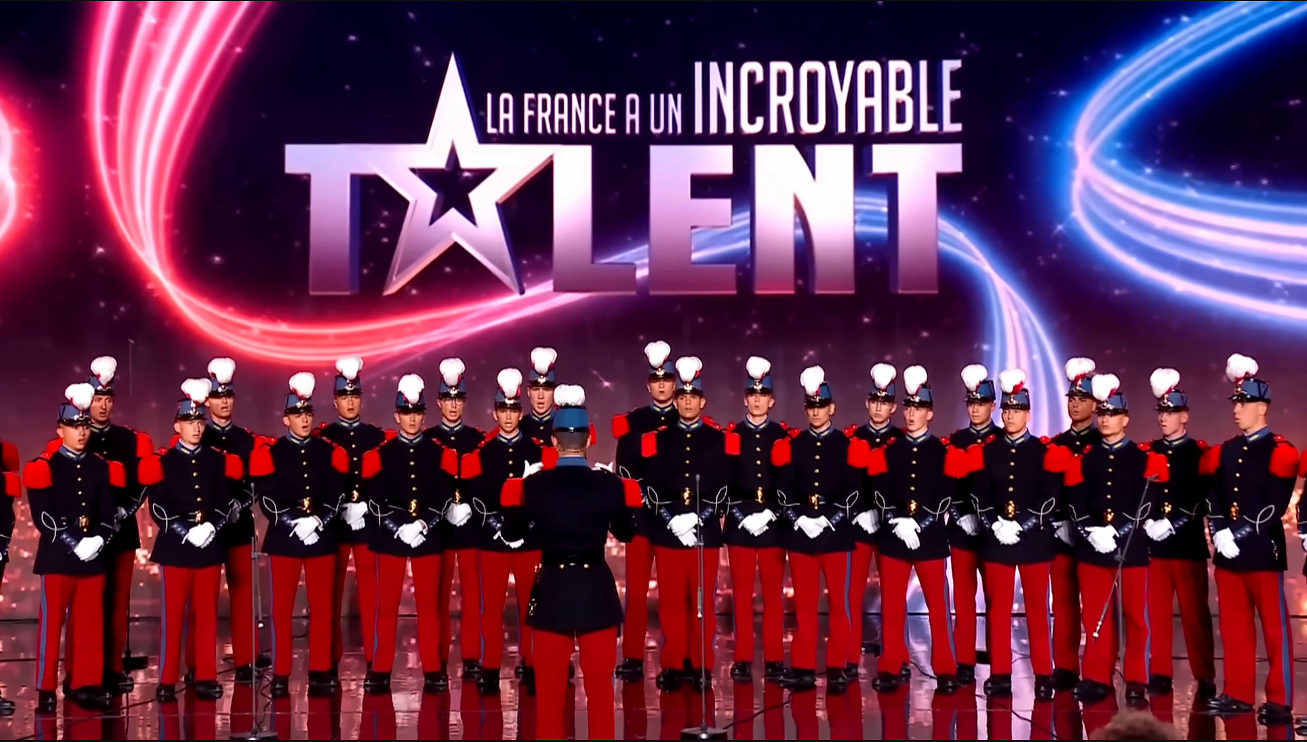 Le Chœur de Saint-Cyr lors de La France a un Incroyable Talent 2021